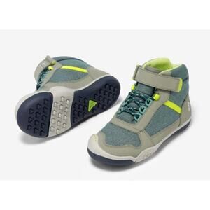 PLAE Kids Sneakers in Gray and Green